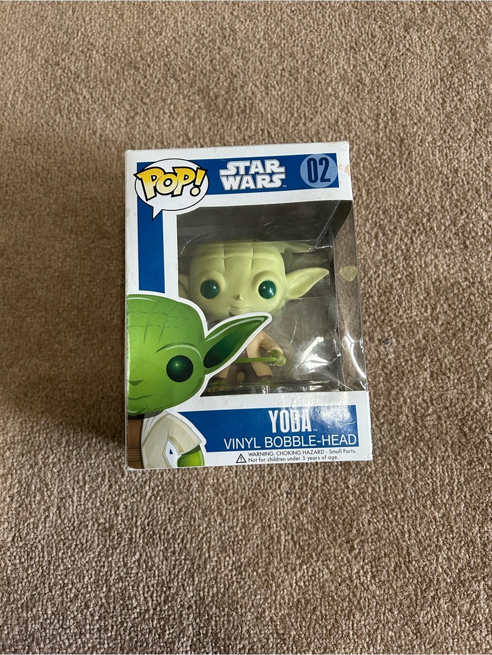 Funko Green Yoda Star Wars Vinyl Bobble-Head